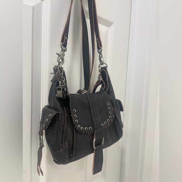 Free People Leather Shoulder Bag - Picture 4 of 15